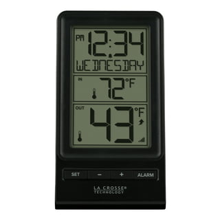  AcuRite 00831A2 Digital Thermometer with Indoor / Outdoor  Temperature,Black : Patio, Lawn & Garden
