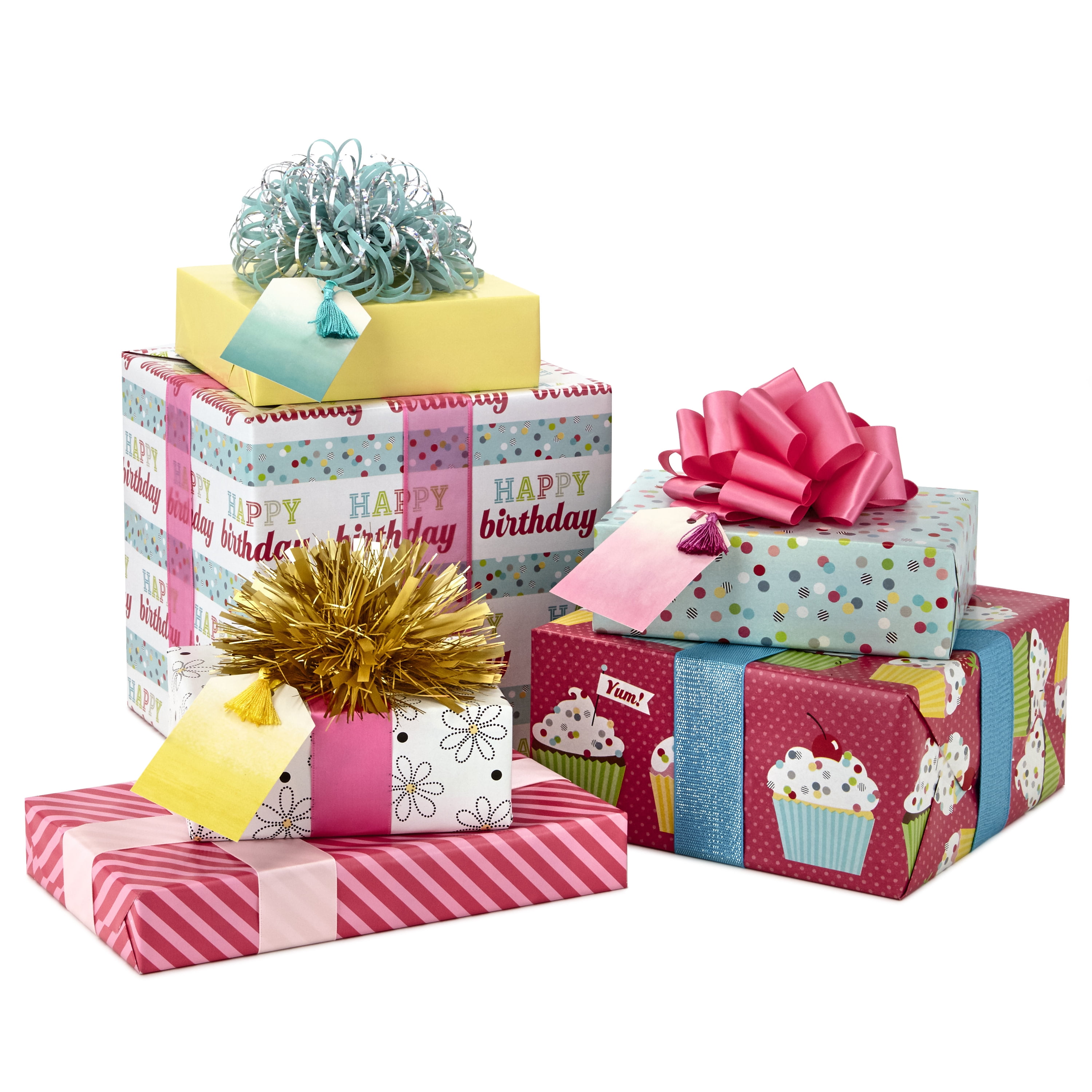 KALAN Adult Gift Wrap Paper CUCUMBERS BETTER THAN 24" x 36" Sheet & 2 Gift Cards 