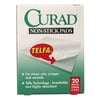 Curad Non-Stick Pads Ouchless, Model No : 27000, 3 Inches X 4 Inches Sterile Pads - 20 Ea, 2 Pack