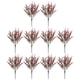 thumbnail image 1 of 12 ramos de flores artificiales de color rojo intenso para decoración exterior, 1 of 8