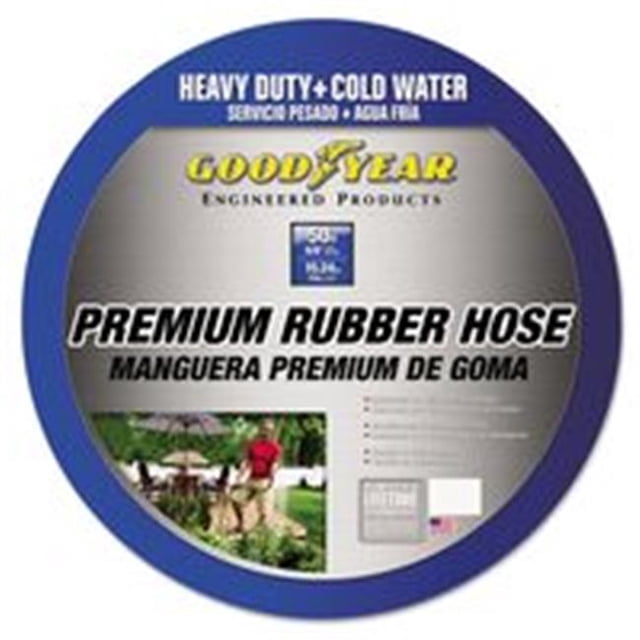 Continental Contitech Tige de Tuyau d'Arrosage Contarctors 0,62 Po x 50 Pi en Laiton, Ajustement