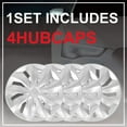 thumbnail image 3 of Cubiertas de Borde de la Rueda del Automóvil, Protectión completa 4 PCS Universal Fit Hubcap de Rueda de 16 Pulgadas para MK8 Custom, 3 of 7