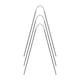 thumbnail image 3 of 3 agujas circulares para tejer cables, para principiantes, de metal, para adultos. 3 mm, 3 of 9