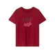 thumbnail image 1 of Camiseta para mujer con cuello redondo, camisetas de verano para viajes de vacaciones, mochilero para mujer L, 1 of 7
