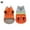 Orange2, variant on Dog Winter Coat with Harness Built In Waterproof Dog Jacket with Zipper and Lining Reflective Cold Weather Coat for Small Medium Large Dogs Windproof Snowsuit for Outdoor Use