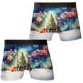 thumbnail image 3 of Merry Christmas and Happy New Year Santa Doberman Pinscher Holiday Xmas Winter 2025 All Over Print Boxer Briefs Underwear for Men Dad Doberman Dog Lover Gifts - 00024, 3 of 6