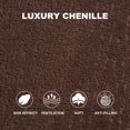 thumbnail image 4 of S-Curved Chenille Sectional Sofa with Dual-Depth Seating, 66.9" Modern Loveseat Couch with Pillows, Modular Sofa Couch, Comfy Luxury Floor Sofa for Apartment, Living Room, Office, Brown, 4 of 9