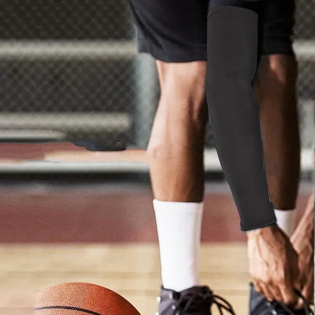 Protector de brazo con manga para brazo, funda ligera para brazo, protector de codo portátil, soporte para brazo de baloncesto para ciclismo, pesca, Negro