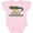 AD-Pink, variant on Inktastic In a While Crocodile with Cool Green Crock in Sunglasses Boys or Girls Baby Bodysuit