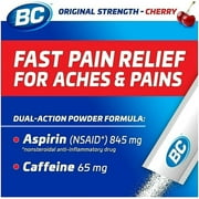 BC Headache Powders, Cherry 24 ea (Pack of 4)
