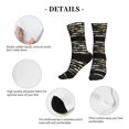 thumbnail image 5 of Women's Men's America Camouflage Flag Colorful Novelty Pattern Crew Athletic Socks, 5 of 7