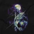 thumbnail image 2 of Wolf Pack Howling at Full Moon Romper Boys or Girls Infant Baby Brisco Brands NB, 2 of 6