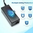 thumbnail image 7 of 65W Laptop Charger for HP Envy 13, 15, 17 and Envy X360 15t, 15m, 17m with 4.5 x 3mm Blue Tip, 7 of 7