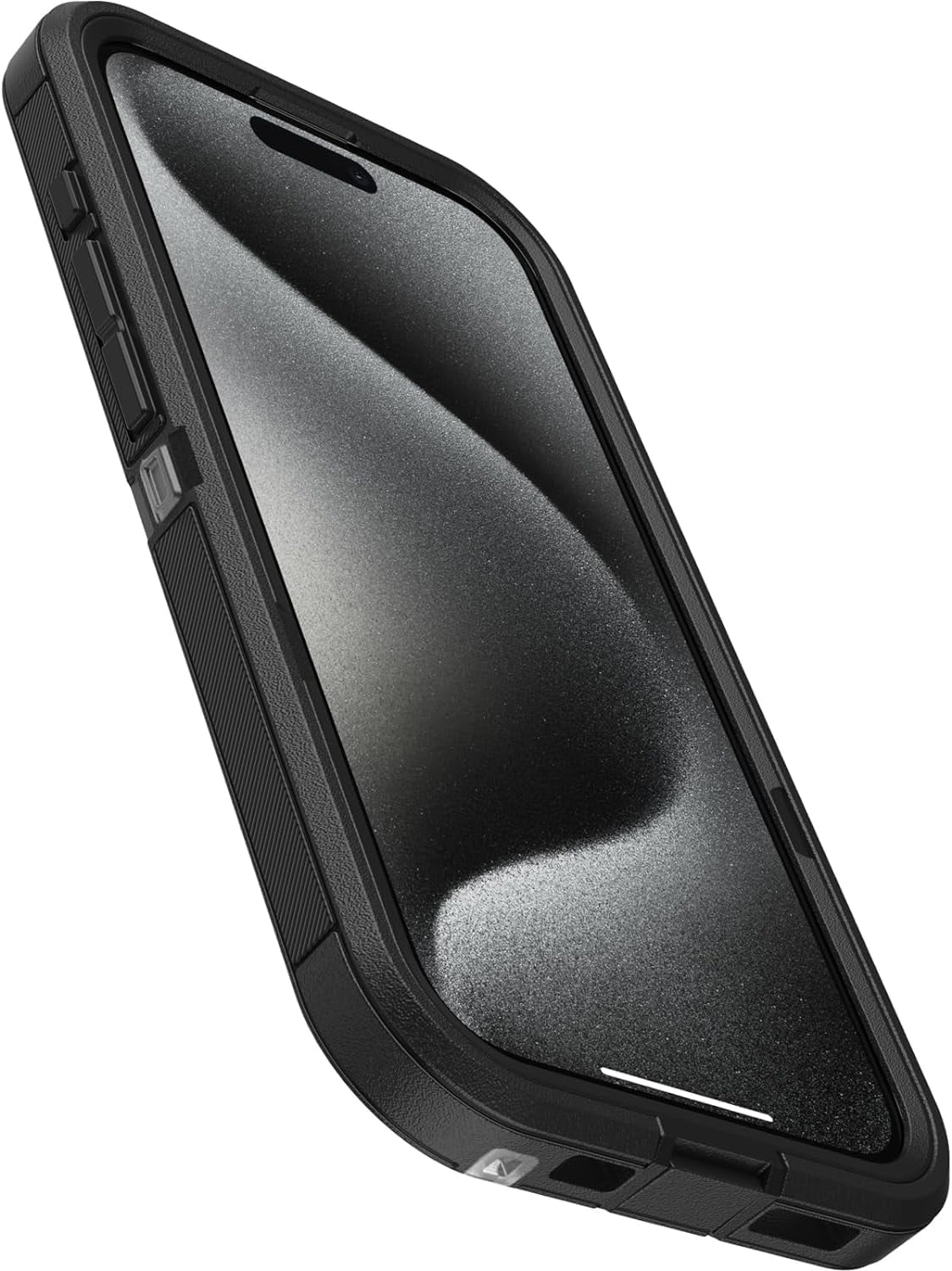 OtterBox Defender Series XT Case with MagSafe for iPhone 15 Pro Max, Clear/Black