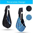 thumbnail image 3 of Bolsa de Transporte para Perros, Bolsa de Transporte para Perros Pequeños, Bolsa de Transporte para Perros con Correa de Hombro Ajustable y Cinturón de Seguridad, Mochila para Perros y Gatos Domésticos de hasta 10 kg, Negro JM, 3 of 5