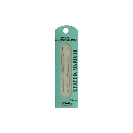 Tulip Beading Needle Twisted 20x70mm 2pc