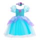 thumbnail image 1 of Vestido de sirena pequeña para niños y niñas, disfraz de princesa para Halloween, Cosplay, ropa de cumpleaños para niños, fiesta de carnaval, regalo, disfraz 2023 Fivean unisex, 1 of 2