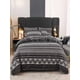 thumbnail image 1 of Juego de Edredón Bohemio de 3 Piezas | Estampado Geométrico En Blanco y Negro | Colcha Ligera de Microfibra Suave | Ropa de Cama Resistente a Las Arrugas y La Decoloración | Decoración para El Dormit, 1 of 6