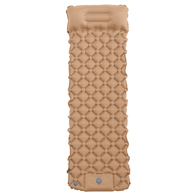 Colchoneta Hinchable para Dormir Camping (Khaki)