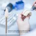 thumbnail image 3 of Amdohai 12pcs/Pack Mounted White Stone Lab Polishing Burs Ceramic Finishing Stone Materials, 3 of 4