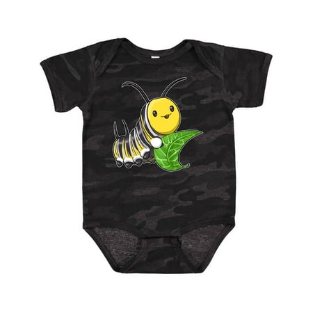

Inktastic Monarch Butterfly Caterpillar- Cute Baby Insect Gift Baby Boy or Baby Girl Bodysuit