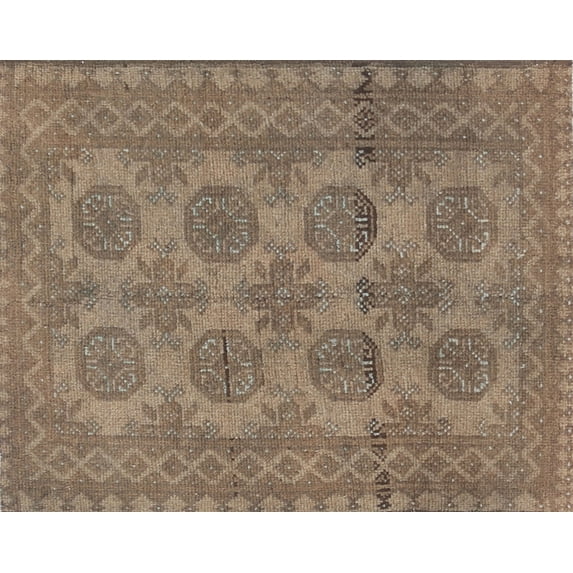 Ahgly Company Indoor Rectangle Traditional Brown Persian Area Rugs, 6' x 9'