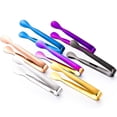thumbnail image 2 of Stainless Steel Ice Cube Clip Sugar Tong Food Bbq Clip Cooking Serving Tongs Kitchen Utensils Barware Accessories, 2 of 9