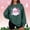 Green2, variant on RKSTN Black Crew Neck Sweatshirts Women Cute Santa Claus Print Christmas Pullover Light Fleece Comfy Fall Winter Going Out Long Sleeve Tops for Women