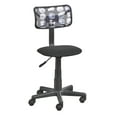 thumbnail image 4 of TMS Focus Kids Task Chair with Adjustable Height & Swivel, Black, 4 of 8