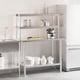 thumbnail image 3 of Mesa de cocina VidaXL de acero inoxidable 110x55x150 cm, 3 of 9