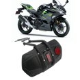 thumbnail image 1 of Garde-boue Arrière de Moto, Garde-Éclaboussures en Aluminium Antirouille Haute Résistance avec Réflecteur pour Modification, 1 of 7