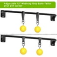 thumbnail image 5 of Heavy Duty Welded Pull Up Bar, Versatile Doorway Wall Mount, Joist Mounted, and Ceiling Mounted Chin Up Bars, Thick Metal Sturdy Construction for Full Body Workouts Support 500 lbs, 5 of 8