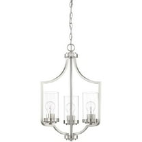 Luminance Prestige 3 Light Chandelier with Clear Glass