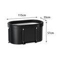 TUMALL Ice Bath Tub Portable Bathtub Personal Tub Bathing Tub Large
