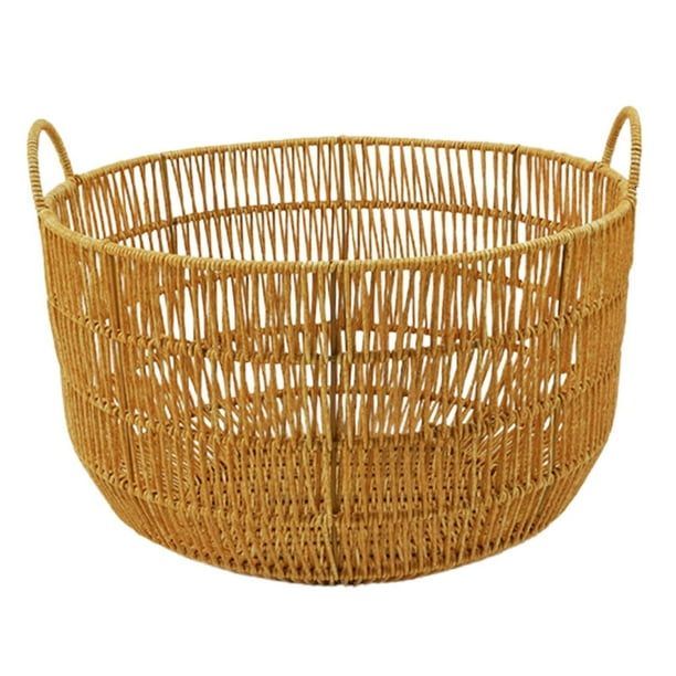 Large wicker baskets deals