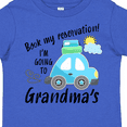 thumbnail image 4 of Inktastic Book My Reservation I'm Going to Grandma's Boys or Girls Toddler T-Shirt, 4 of 5