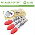 thumbnail image 5 of Small Tongs With Silicone Tips 7 Inch Kitchen Tongs Set Of 3, 5 of 5