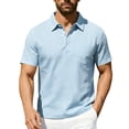 thumbnail image 2 of Men's Big and Tall Short Sleeve Casual Button Shirt Casual, 2 of 7