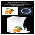 thumbnail image 3 of 20cm/30cm LED Ring Light Box Lightbox Photo Studio Box Photography Light Studio Shooting Tent Box Kit & 6 Color Backdrops ,Easy to Use, 3 of 5