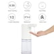 thumbnail image 3 of Dispensador automático de jabón en espuma por infrarrojos, sin contacto, capacidad de 280 ml, denso y ajustable, 3 of 8