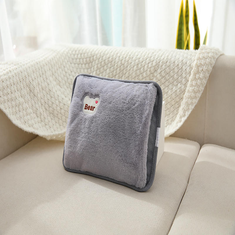 Cartoon plush charging hot water bottle