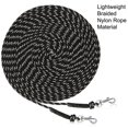 thumbnail image 2 of Cat Leash Rypet reflectante de 15 pies de largo, duradera y segura, negra, 2 of 8