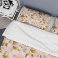 thumbnail image 4 of Designart 'Gold And Rose Cubes II' Mid-Century Modern Duvet Cover Set, 4 of 4