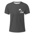thumbnail image 1 of Playeras Cuello V Camiseta Suelta De Manga Corta Con Cuello Redondo Y Estampado Informal A La Moda Para Niño Y Niña, 1 of 6