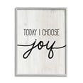 thumbnail image 4 of Stupell Industries Today I Choose Joy Motivational Phrase Positive Attitude, 16 x 20, Design by Daphne Polselli, 4 of 5