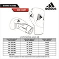 thumbnail image 5 of Adidas Hybrid 80 Boxing Gloves, pair set - Training Gloves for Kickboxing - Sparring Gloves for Men, Women and Kids - Black/Yellow, 16oz, 5 of 9