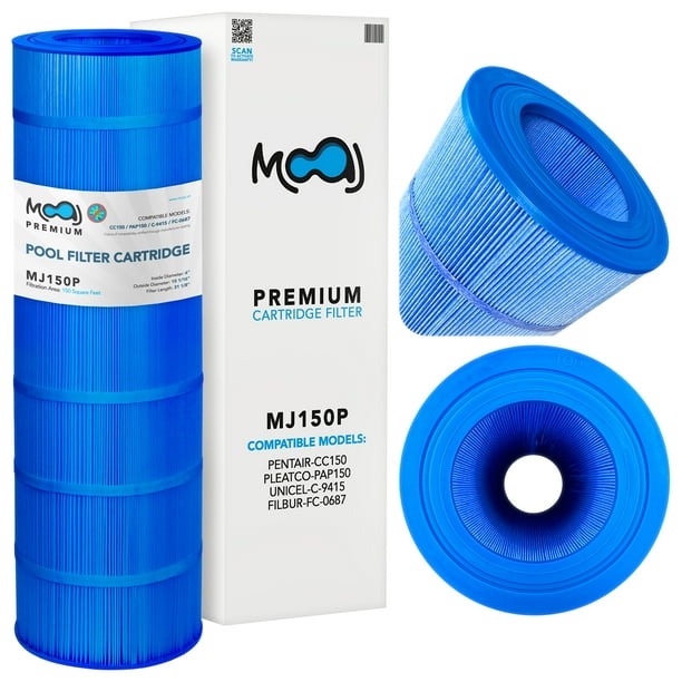 Premium Filter Pentair CC150, CCRP150, PAP150, Unicel C9415, R173216