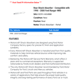 thumbnail image 2 of Rear Shock Absorber - Compatible with 1998 - 2000 Ford Ranger 4WD 1999, 2 of 2