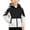 Black, variant on Boys Hooded Jackets, Outdoor Casual Long Sleeve Lightweight Kids Windbreaker Army Green Size 2-3 T