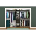thumbnail image 7 of Closetmaid Ss16-Cos2dr Suitesymphony 6 To 9 Foot Wide Closet System Kit - Grey, 7 of 7
